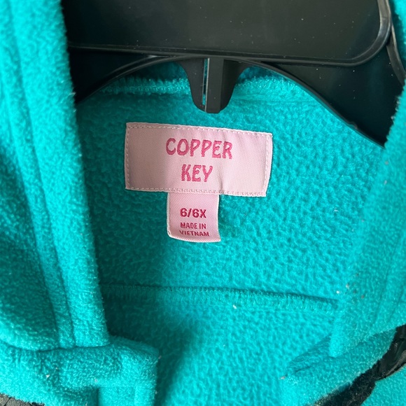 Copper Key Blue Jacket Dress - Picture 4 of 4